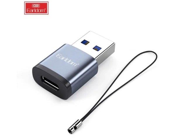 مبدل او تی جی تایپ سی به یو اس بی ارلدام Earldom ET-OT61 Type-C to USB OTG Converter